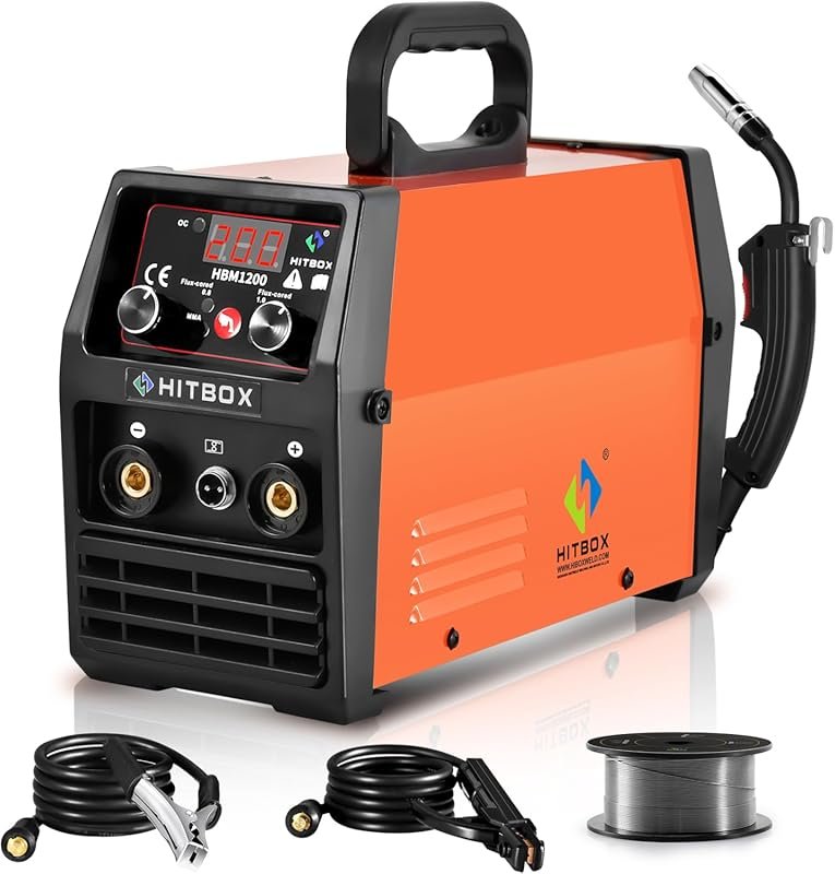 1 Best 170 Amp 220V Flux Core Mig Welder For 500