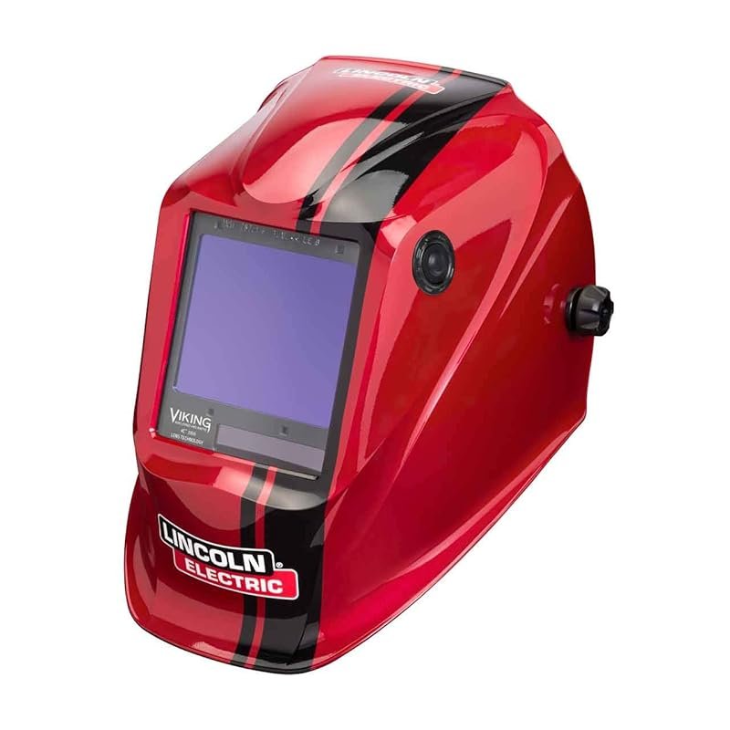 Lincoln Electric Viking 3350 Code Red Auto Darkening Welding Helmet fo