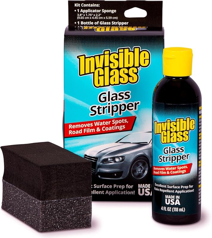 Invisible Glass 91411 Glass Stripper: Hard water spot remover, strips 