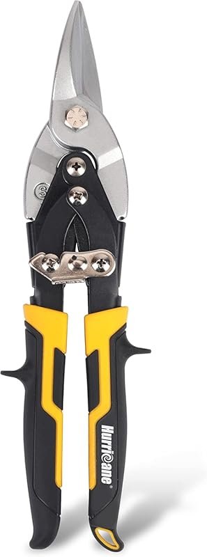 HURRICANE 10 Inch Cr-Mo Aviation Tin Snips for Metal Sheet – Heavy Dut