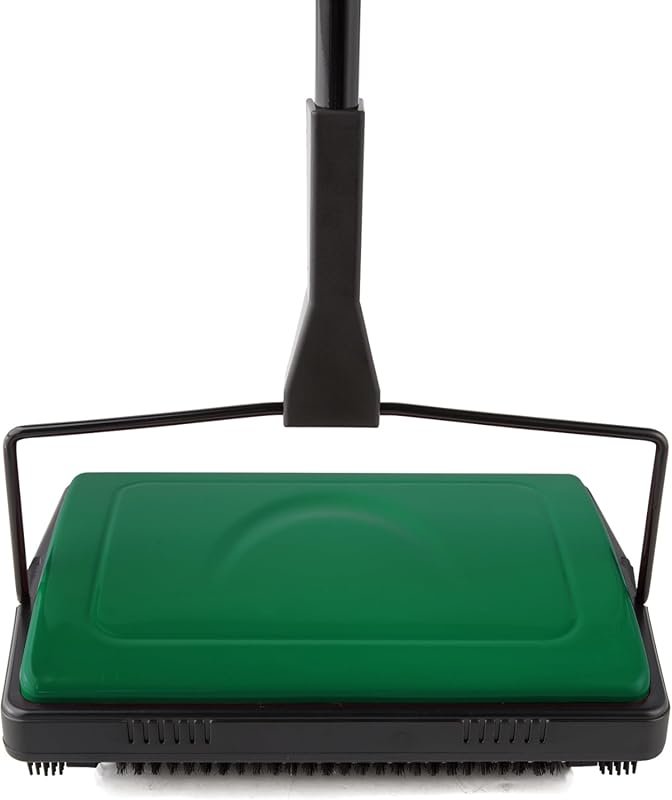Yocada Carpet Sweeper Cleaner for Low Pile Carpets Rugs, Removes Pet H