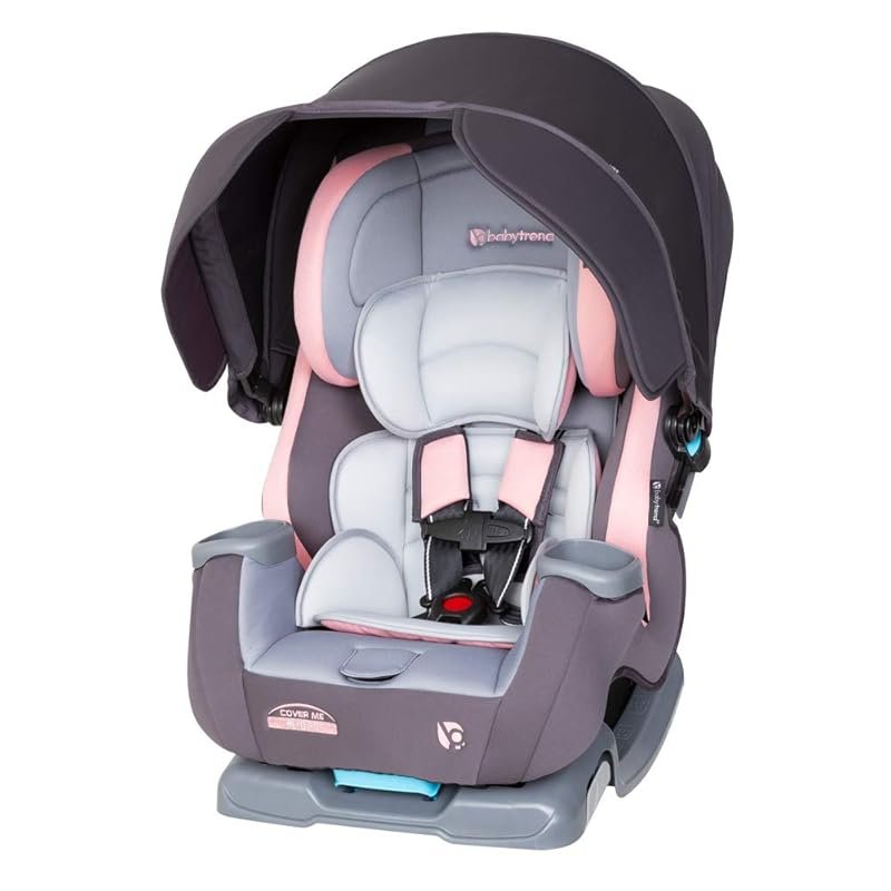 Baby Trend Cover Me™ 4-in-1 Convertible Car Seat: 4 modes from infant to booster for long-lasting use