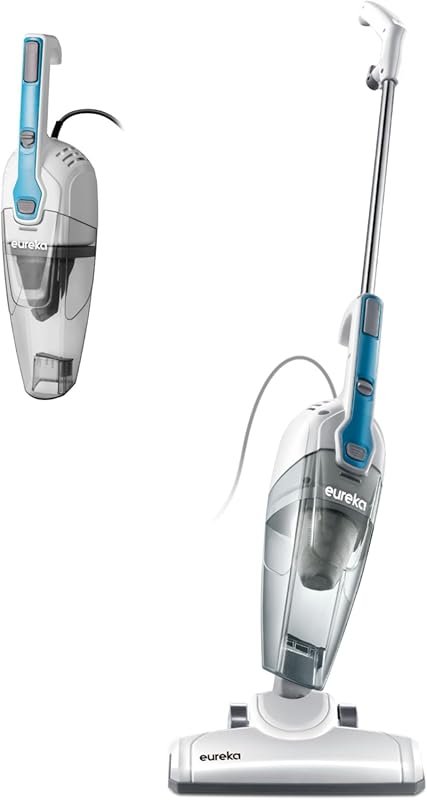 Eureka NES100 3-in-1 Corded Stick Vacuum: Lightweight, Powerful for Pe