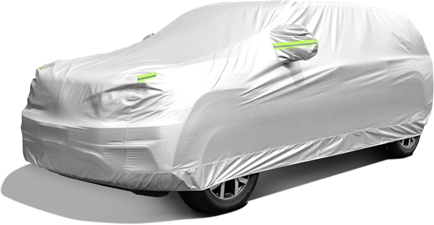 Universal SUV Car Cover Up to 190-Inch Vehicles - Waterproof All-Weath