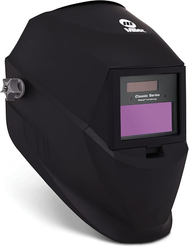 Miller Classic Series Welding Helmet: Auto-Darkening, ClearLight Techn