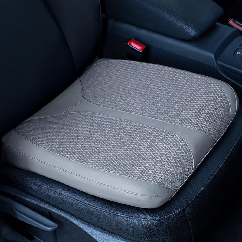 Memory Foam Car Seat Cushion for Short Drivers - Heightening Booster w