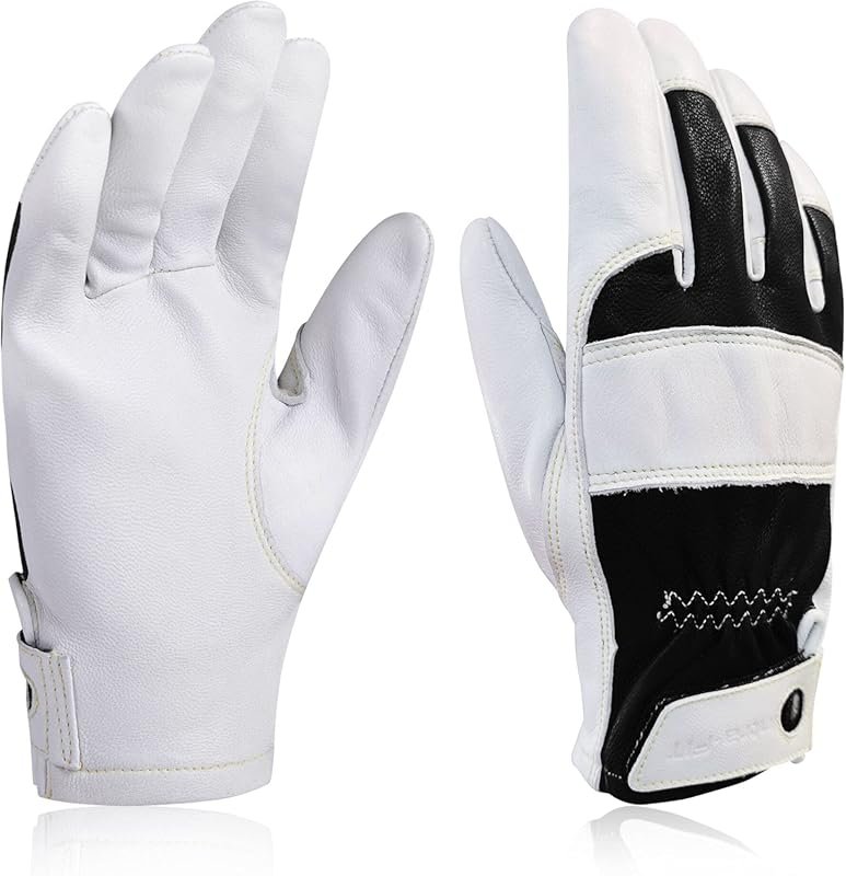 High Dexterity Premium Goatskin TIG Welding Gloves - Spark-Resistant, 