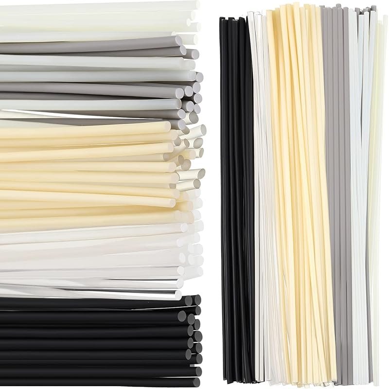 78-Piece Plastic Welding Rods 1/8 Inch 3mm for 7 Plastic Types - Car B