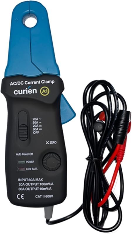 Low Current Amp Clamp Meter for Parasitic Draw Testing on Vehicles and