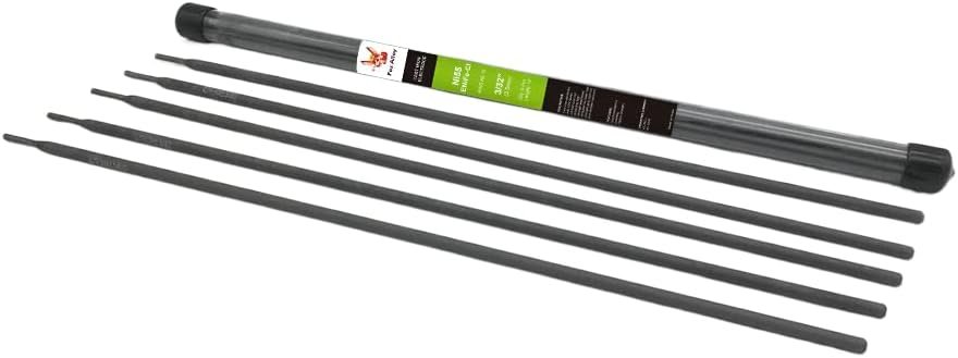 ENiFe-CI 5 Pcs 55% Nickel Cast Iron Welding Electrode Rods - 3/32