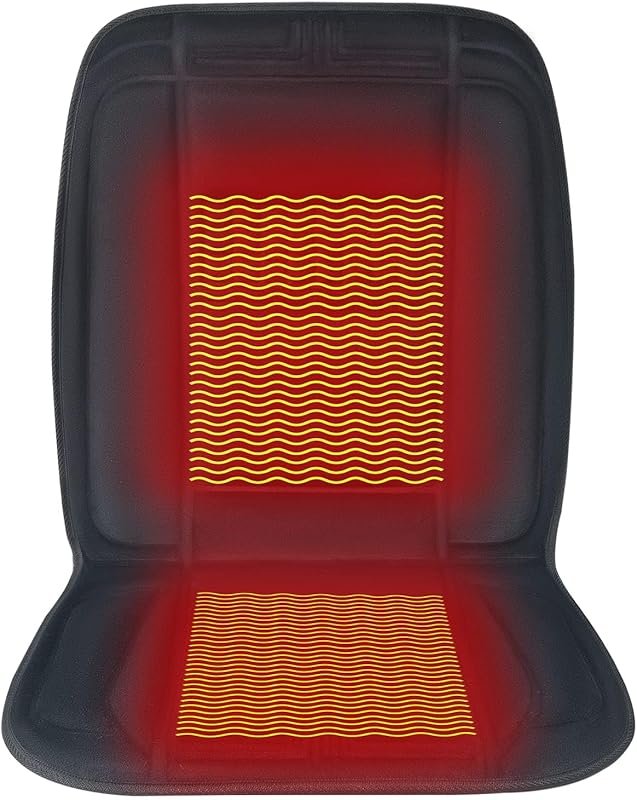 Heated Seat Cover 22 Inches Wide with Fast Heat, Large Size for Winter