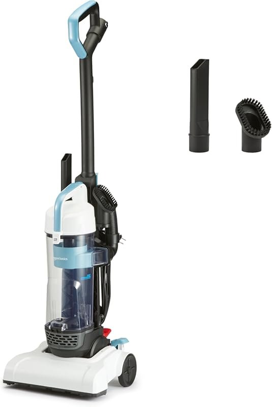 Amazon Basics Upright Bagless Vacuum Cleaner with washable filter, det
