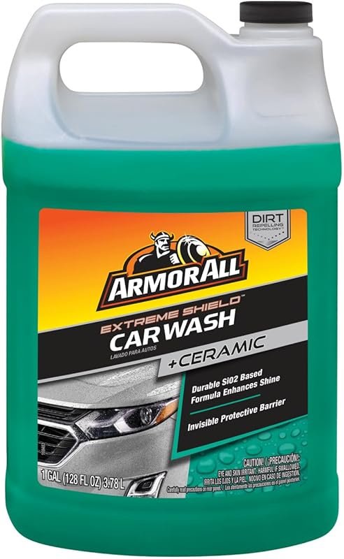 Armor All Ceramic Foaming Car Wash Soap: Foaming car wash soap with ce