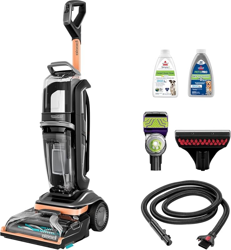 BISSELL Revolution HydroSteam Pet Upright Deep Cleaner with HydroSteam