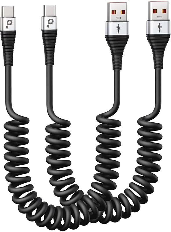 USB A to Type C Cable 2Pack 3ft for iPhone 17/16/15 Samsung Galaxy S20