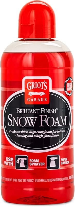 Griot's Garage 10848 Brilliant Finish Snow Foam: Deep cleaning foaming