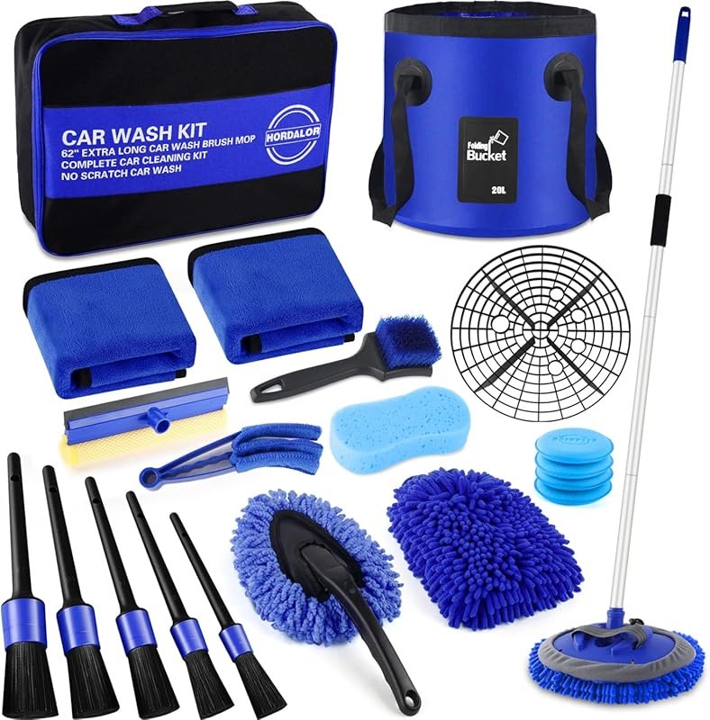 21Pcs Car Wash Kit,62
