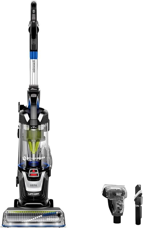 Bissell 3774F Pet Hair Eraser Turbo Lift-Off Vacuum: Self-Cleaning Bru
