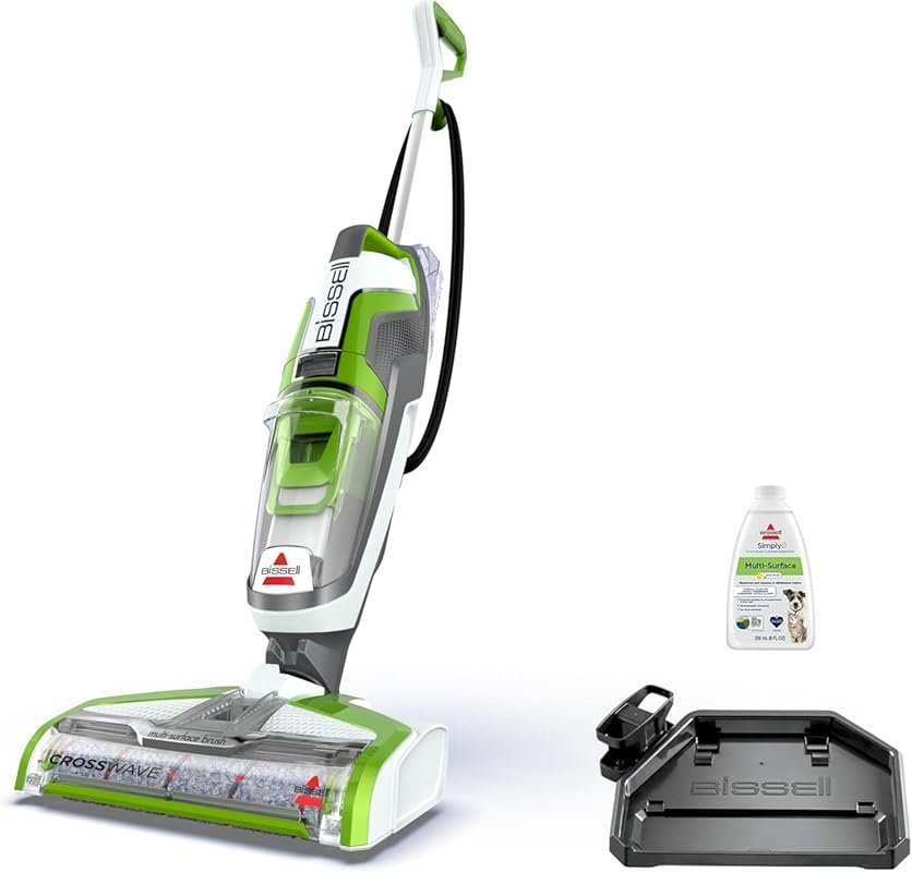 Bissell Crosswave Turbo 3888A All-in-One Wet Dry Vacuum Mop for Hard F
