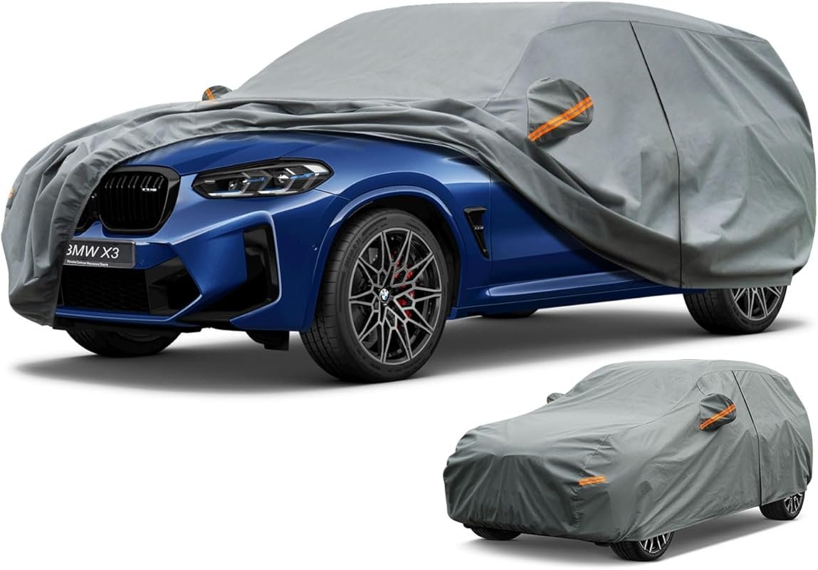 Kayme Heavy Duty Custom Fit SUV Car Cover BMW X3 2010-2025 - Waterproo