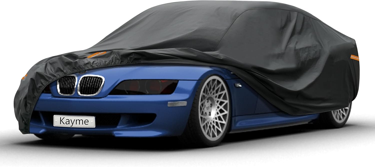 Kayme 7-Layer Custom Fit Car Cover for BMW Z3 (1997-2003) - Waterproof