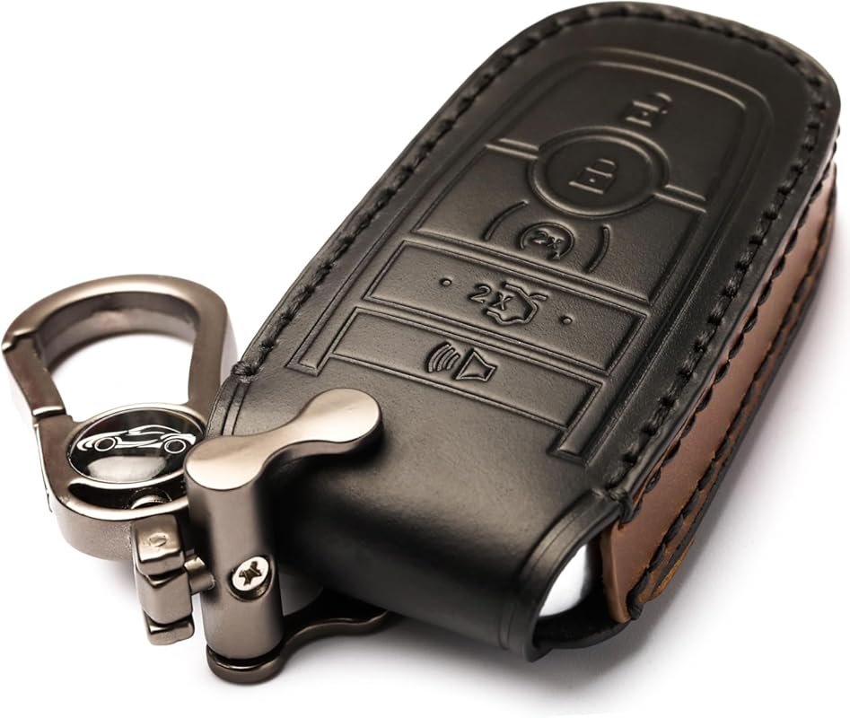 Soft Car Key Fob Cover for Ford Smart Key 3 4 5 Buttons - Full Protect