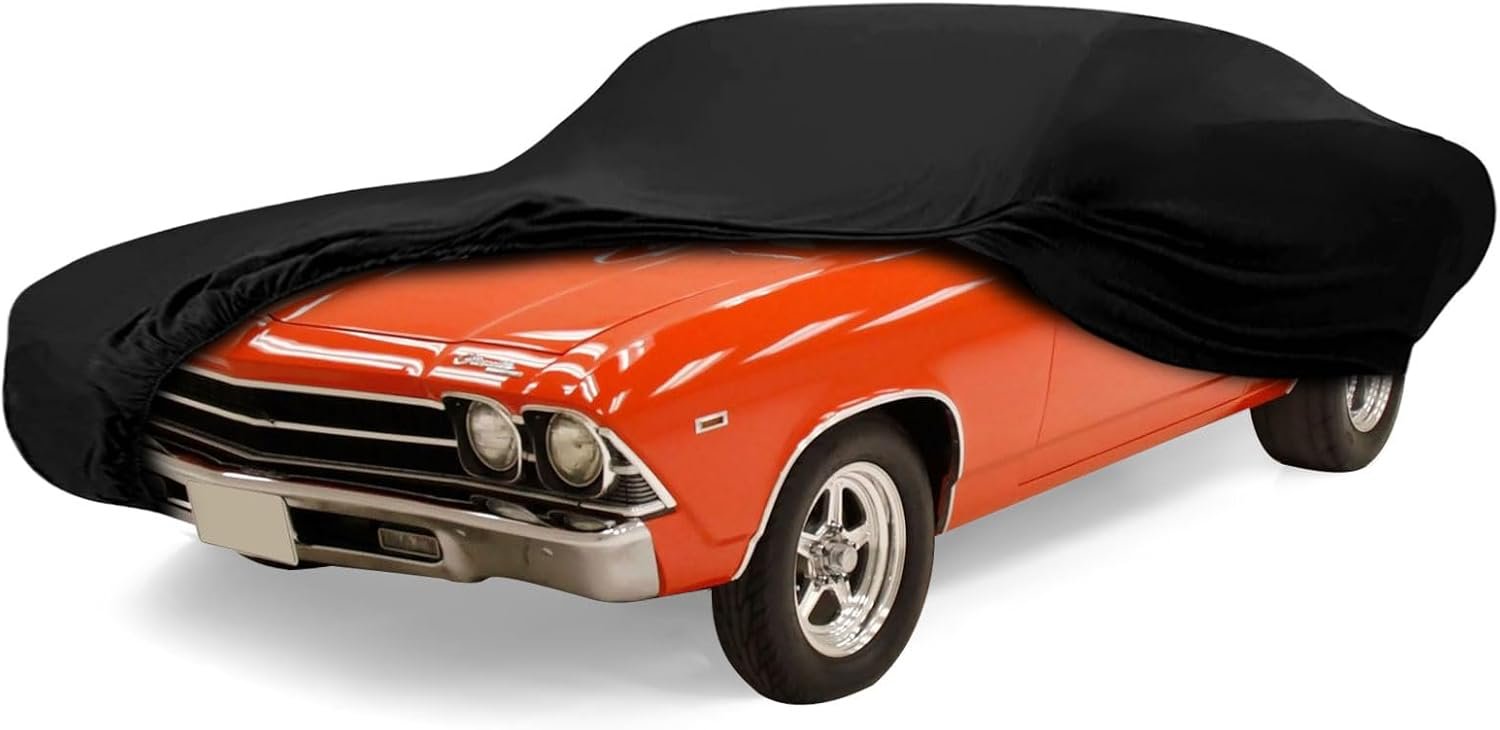 Chevelle Malibu SS Indoor Car Cover - Stretch Satin Dust-Proof Custom