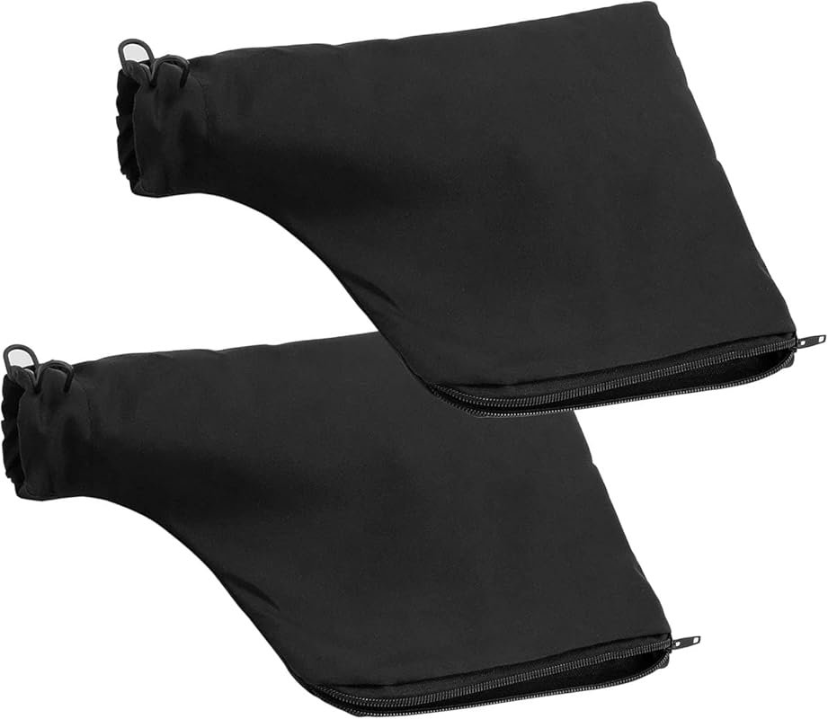 2-Pack Dust Collection Bags with Zipper and Wired Adjustable Stand, Co