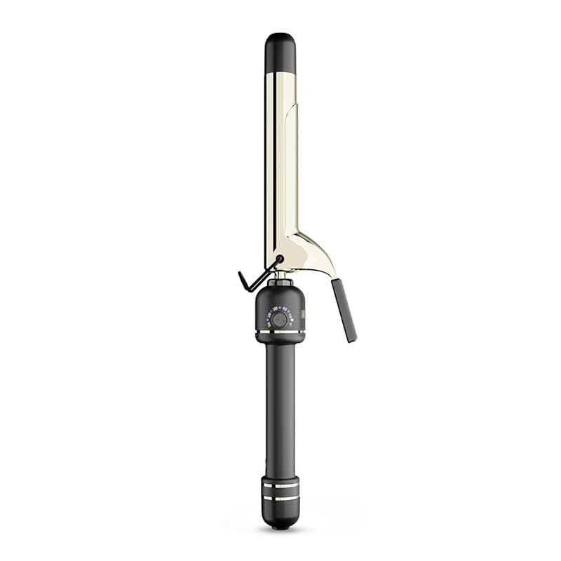 HOT Tools 24K Gold Professional 1-inch Clamp Curling Iron: Bouncy Curl