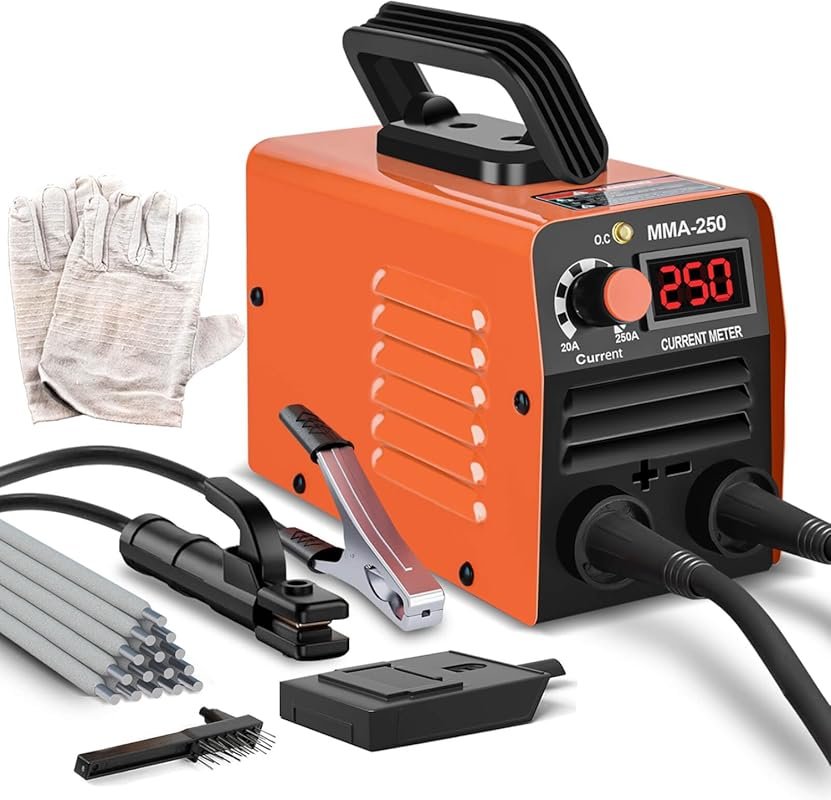 250A 110V Super Mini Stick Welder IGBT Inverter Portable MMA ARC for B