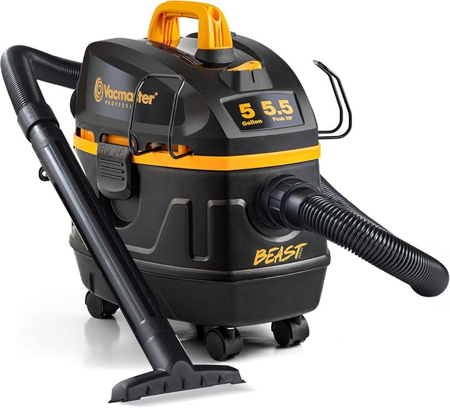 Vacmaster Professional Beast Series VFB511H 5-Gallon 5.5 Peak HP Wet/D