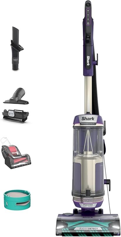 Shark AZ4002 POWERDETECT Upright Vacuum: HEPA Filter, DuoClean, Powere