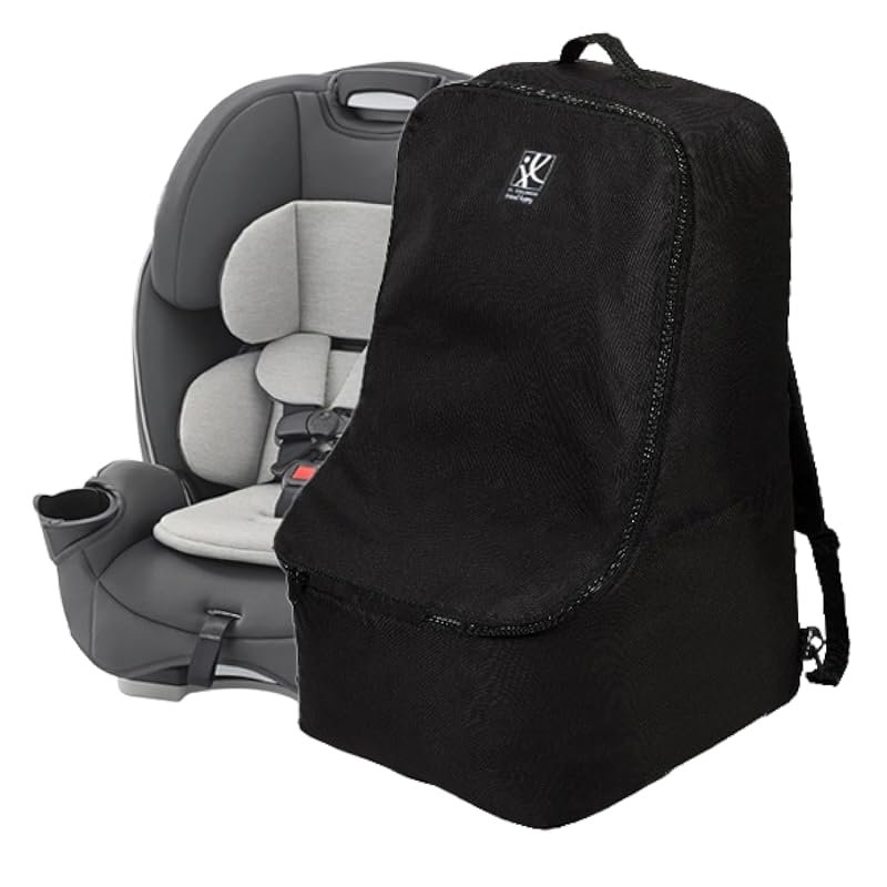 J.L. Childress Padded Backpack Car Seat Travel Bag: Fits Car Seats