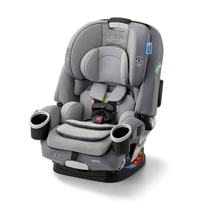 Graco 4Ever DLX 4-in-1 Car Seat: Infants to Toddlers, 10 Years Use, Re