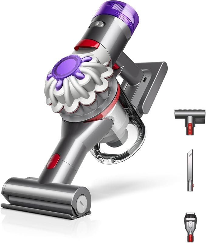 Dyson Car+Boat Handheld Vacuum Cordless, Lightweight, 115AW, 2 Power M