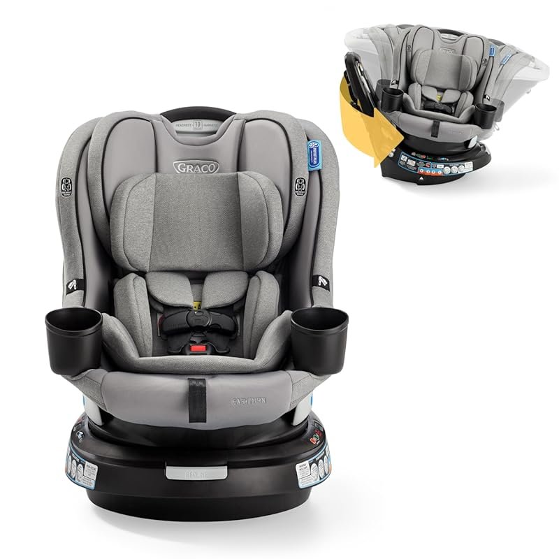 Graco EasyTurn 360 2-in-1 Convertible Car Seat: 360-degree rotation, i