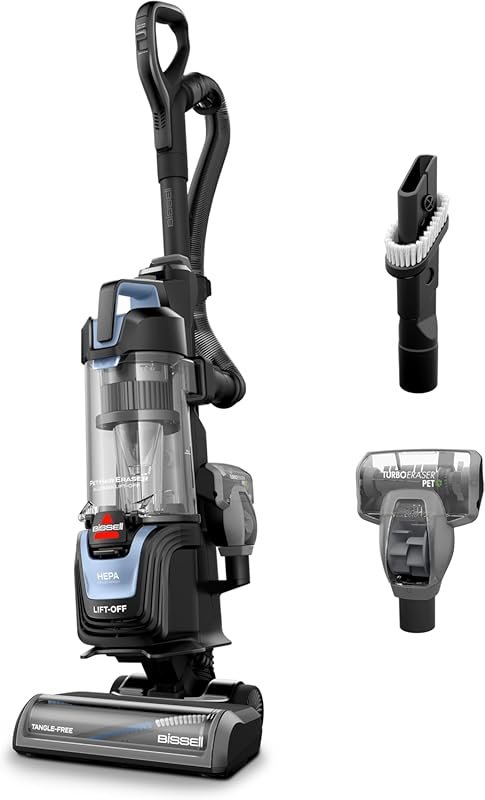 Bissell Pet Hair Eraser Allergen Lift-Off Vacuum with Powerful Suction