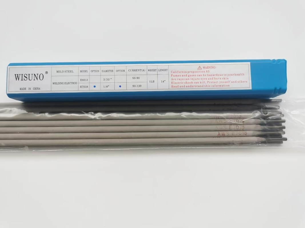 E7018 1/8 Inch 1LB Carbon Steel Welding Rods: High-Performance Stick E