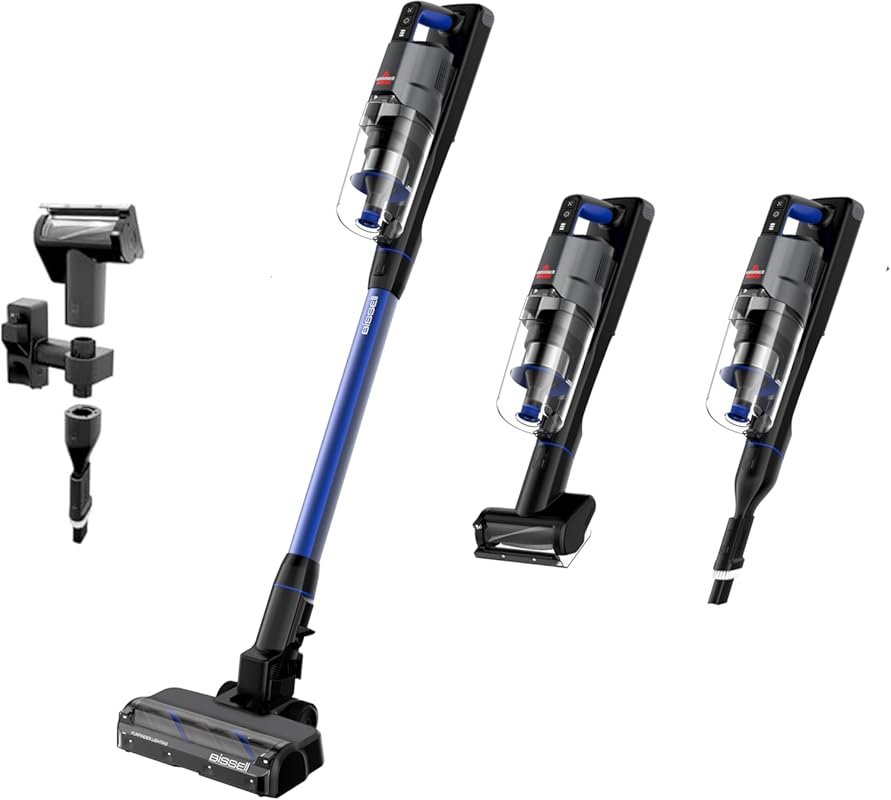 Bissell PowerClean FurFinder Cordless Vacuum: 200W, Self-Standing, Tan