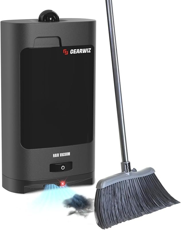 1400W Touchless Vacuum Dustpan: Motion Sensor, Hands-Free for Pet Hair