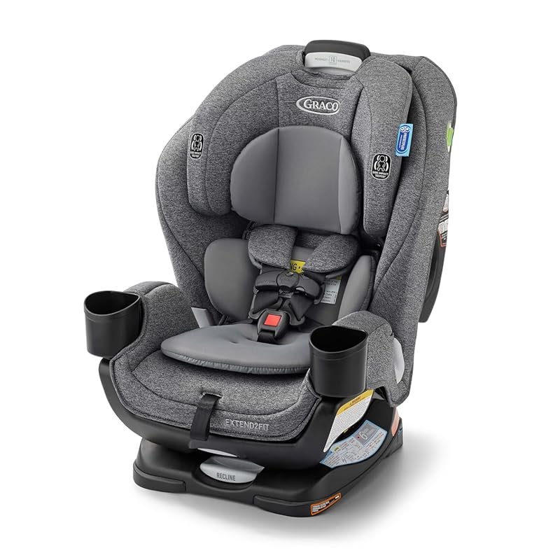 Graco Extend2Fit Convertible Baby Car Seat with rear and forward-facin