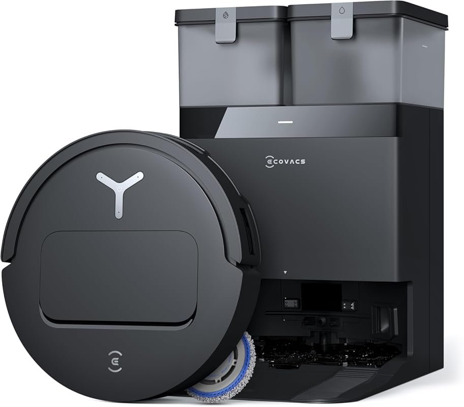 ECOVACS DEEBOT T50 PRO Omni Robot Vacuum Mop, 15,000Pa Suction, Ultra-