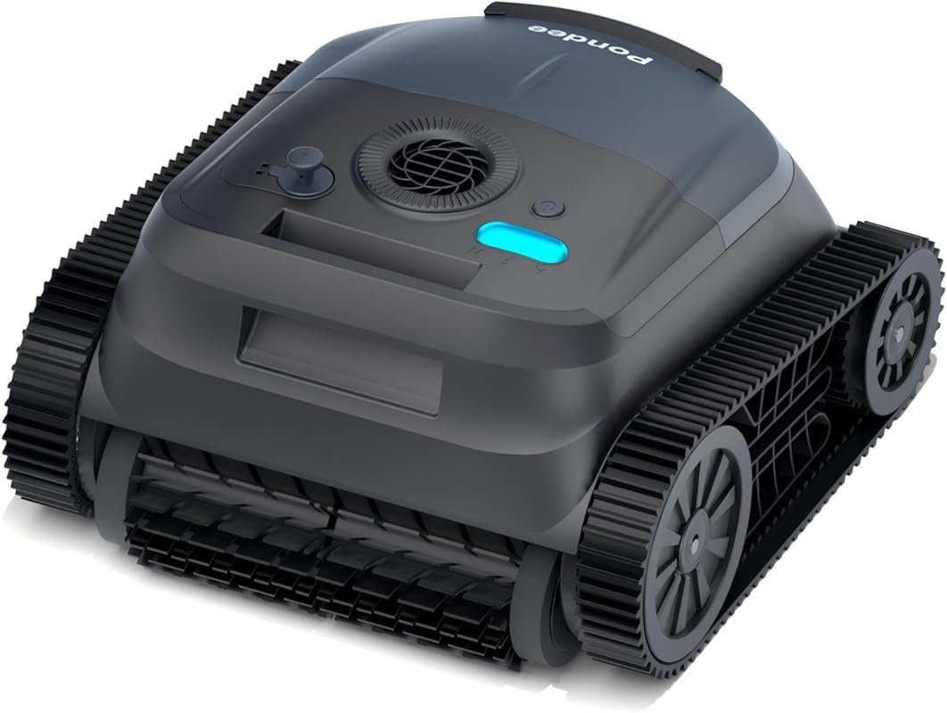 X5 Cordless Robotic Pool Cleaner with wall waterline cleaning, smart n