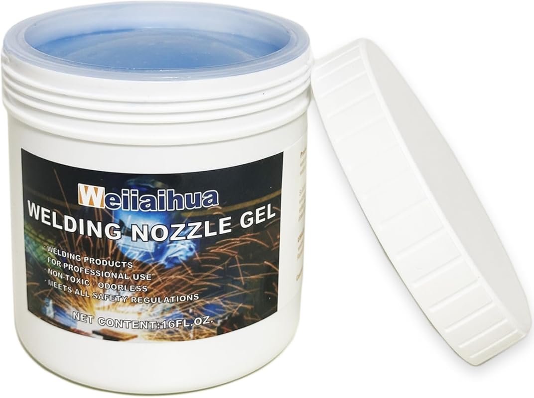 Anti-Spatter Welding Nozzle Gel - Non-Flammable Tip Cleaner for MIG To