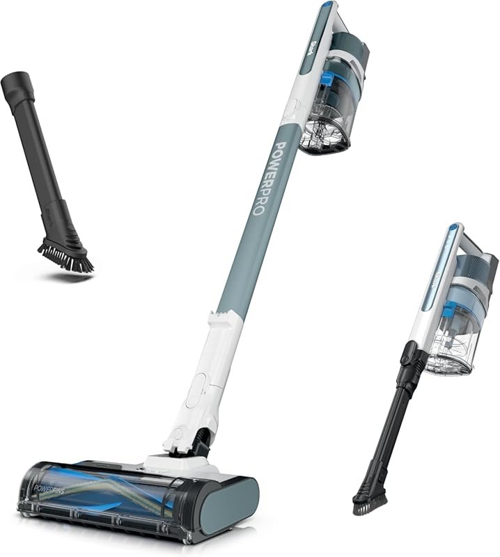 Shark IZ377H Cordless Stick Vacuum: FloorDetect, HEPA, 50 Min Runtime,