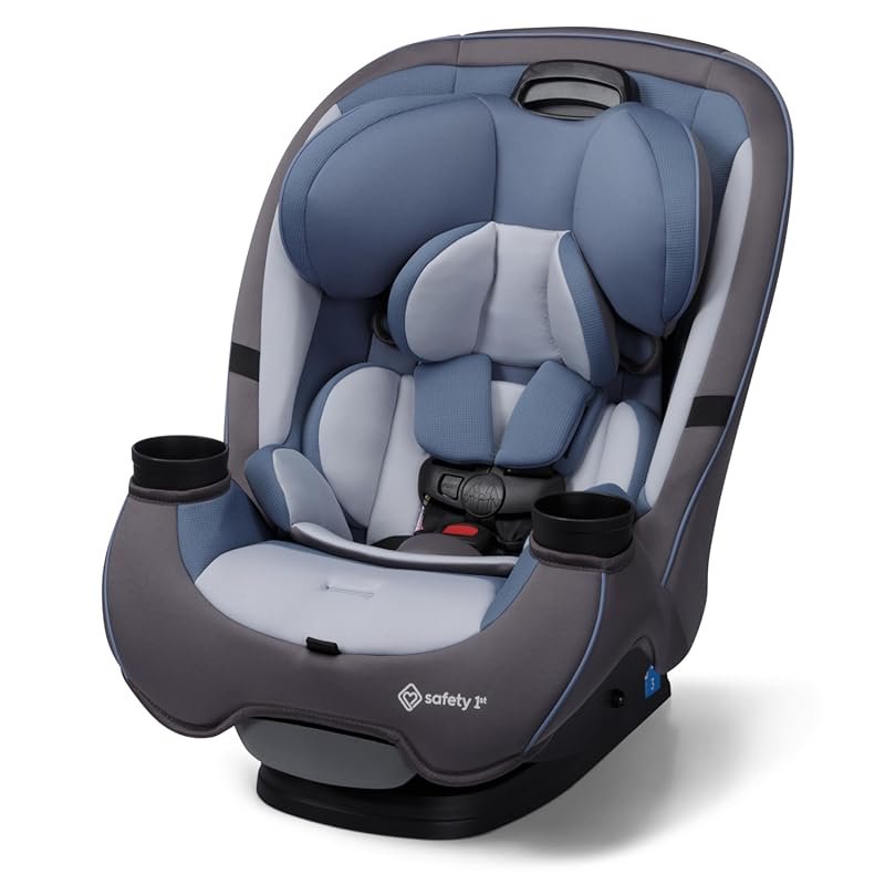 Safety 1st Grow and Go All-in-One Slim Convertible Car Seat: 5-100 lbs, rear-facing, forward-facing, high back booster