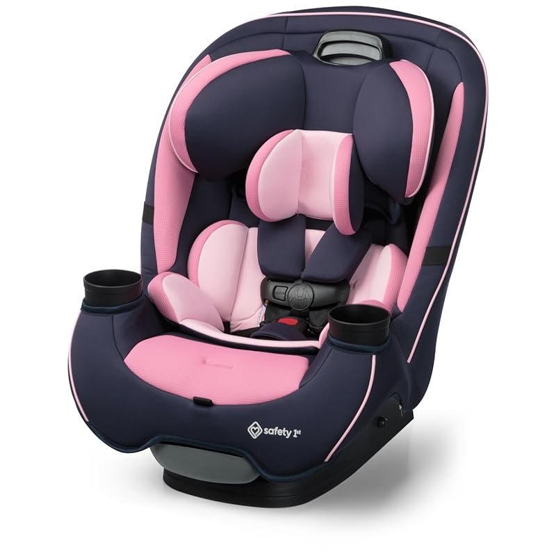 Safety 1st Grow and Go All-in-One Slim Convertible Car Seat: 5-100 lbs, rear-facing, forward-facing, high back booster
