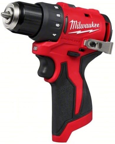 Milwaukee Electric M12 SUBCOMPACT BRUSHLESS Cordless Drill Driver with