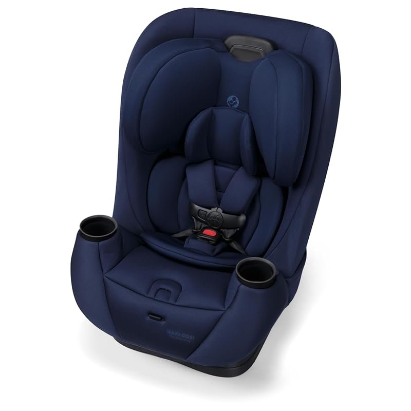 Maxi-COSI Pria 3-in-1 Convertible Car Seat: easy-install harness, machine-washable cover, 5-100 lbs for infant to toddler use