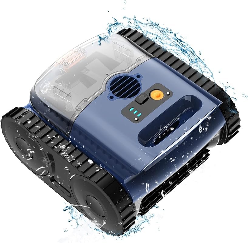 (2026 Upgrade) Cordless Robotic Pool Cleaner for Inground Pools, Clean